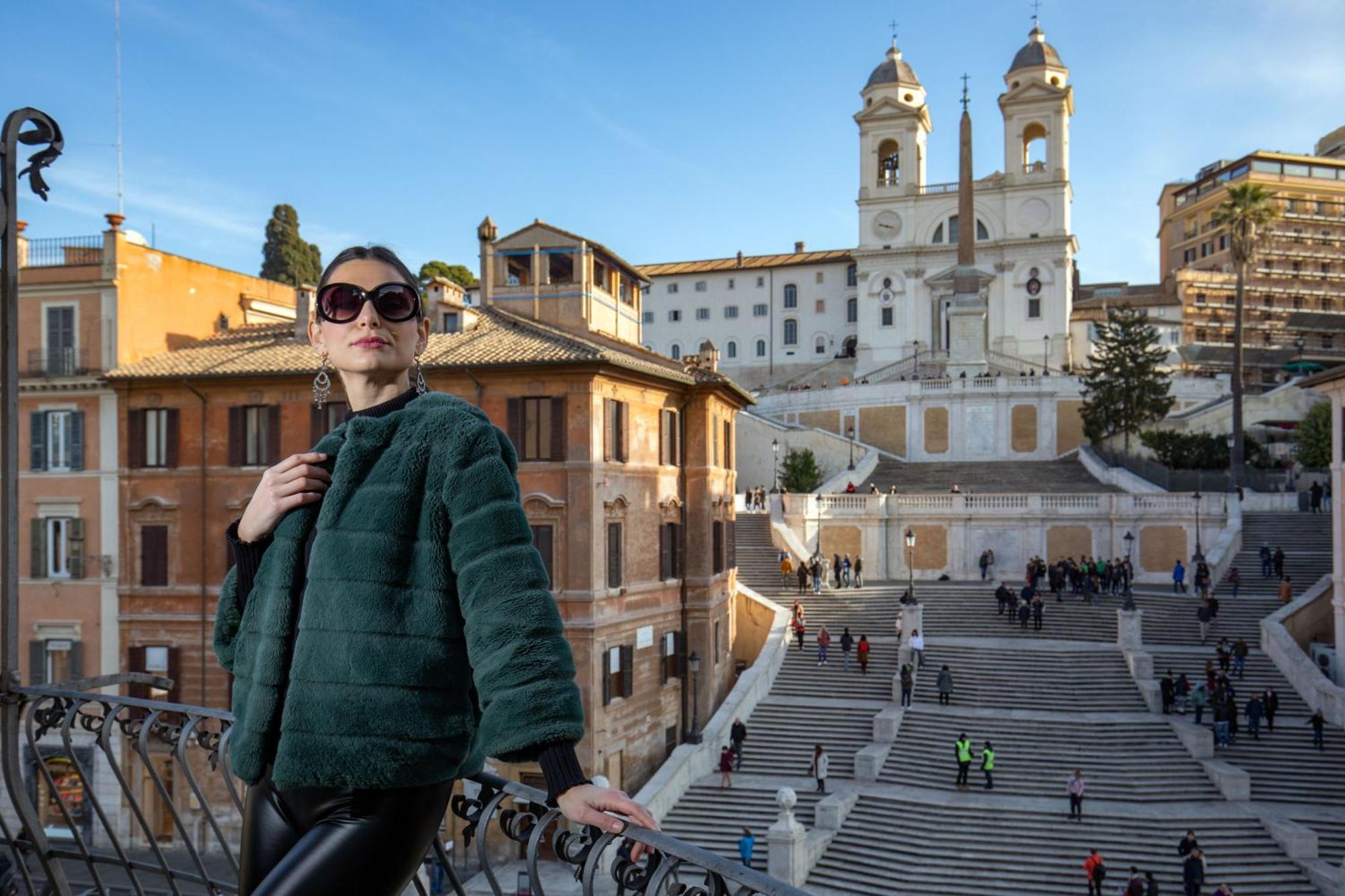 The At The Spanish Steps Rom
